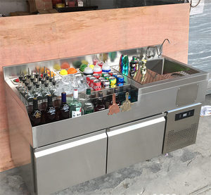 Station de bar à cocktails personnalisée de 1.8m et 2 mètres avec désodorisant en <span class=keywords><strong>verre</strong></span> pour les EAU - Product Image 3