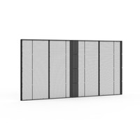 P3.9 P7.8 P10.4 P16 Rideau pour centre commercial Écran LED pour magasins de détail Mur vidéo LED transparent SDK Affiche numérique