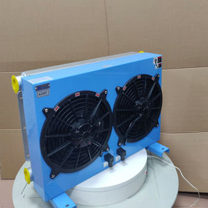 A250T DC Hydraulic Heat Exchanger Air Cooler Aluminum Alloy <b>Radiator</b> For Retrofit Upgrade Vertical Type - Product Image 2