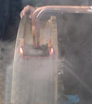<span class=keywords><strong>Machine</strong></span> de traitement thermique par induction pour roues de grue avec système de contrôle CNC - Product Image 6