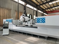 Mesin Perkakas Otomatis 3/4 Axis dengan Spindle Taper BT30, Ukuran Meja Kerja 6500mm, Berbahan Aluminium