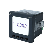 EASTSONG ES72Y-I 72x72mm Amperímetro Digital Monofásico de CA con Pantalla LCD, RS485 Modbus RTU, Clase 0.5, IP65, 6A Máx.