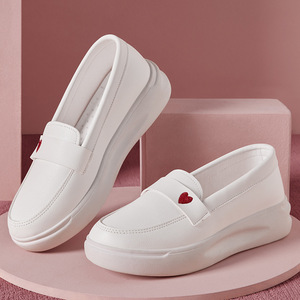 White summer thick-soled <b>sandals</b> for nurses, comfortable, soft sole, breathable, lightweight, non-tiring, non-slip, - Product Image 3