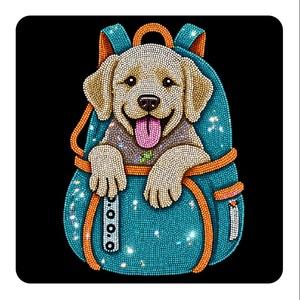 Motif de décalcomanie personnalisé en strass thermocollant pour animaux (drake chinois, licorne) - Product Image 4