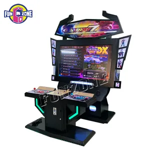 Funzone工厂批发55LCD格斗视频游戏铁拳7柜街机游戏机