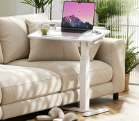 Escritorio de Computadora Portátil Moderno de Nuevo Diseño, Mesa Auxiliar Ajustable para Cama