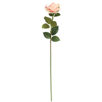 Roses artificielles de 71 cm pour décoration de mariage à domicile, à coller