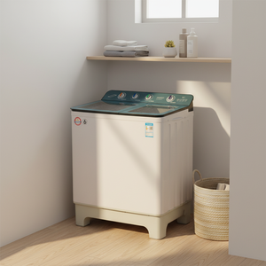 <span class=keywords><strong>เครื่อง</strong></span><span class=keywords><strong>ซัก</strong></span><span class=keywords><strong>ผ้า</strong></span>แบบถังคู่ 18.8 กก. ความจุขนาดใหญ่ สำหรับใช้ในครัวเรือน พร้อมฝาบนกระจกนิรภัย - Product Image 3