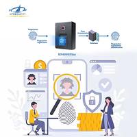 HFSecurity HF4000 Impermeable Huella Digital USB Mini Scarner Dispositivo de Registro de Identidad