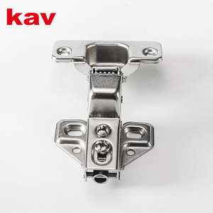 Charnière <span class=keywords><strong>de</strong></span> <span class=keywords><strong>meuble</strong></span> dissimulée à fermeture amortie 35 mm, bras court hydraulique, nickelé pour meubles <span class=keywords><strong>de</strong></span> <span class=keywords><strong>cuisine</strong></span> - Product Image 3