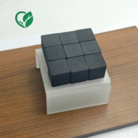 Charbon à chicha écologique 100% coque de noix de coco, charbon actif, durable et sans produits chimiques, goût pur