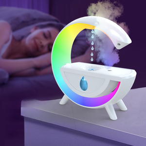 2024 nuevo humidificador de aire de nube de lluvia, difusor de aire de nube de lluvia antigravedad con luz nocturna RGB, difusor en forma de <span class=keywords><strong>G</strong></span> grande - Product Image 4