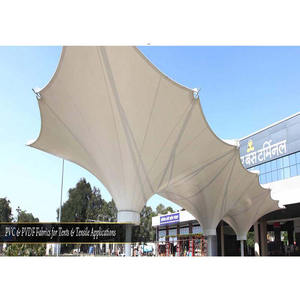 Structure de membrane PVDF extensible de grande taille pour l'extérieur, auvent, film extensible pare-soleil, tentes pour événements en plein air - Product Image 3