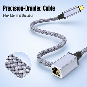 Конвертер USB 3.0 в Gigabit Ethernet (тип C в RJ45) для ноутбуков, настольных компьютеров и расширения возможностей подключения - Product Image 4