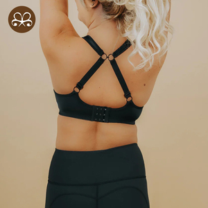 Logo personalizzato comoda biancheria intima di maternità reggiseno con bottone frontale per l'<span class=keywords><strong>allattamento</strong></span> al seno <span class=keywords><strong>reggiseni</strong></span> da <span class=keywords><strong>allattamento</strong></span> per maternità - Product Image 3