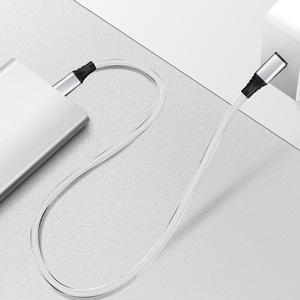 30CM <b>USB</b> C to <b>USB</b> C 3A Charging Cable with Nylon Jacket Compatible with Wide Range Audio Accessories Mobile Power for Earphones - Product Image 5