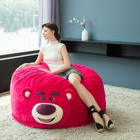 2024 nouvelle forme de Carton de chaise de pouf de conception avec la tapisserie d'ameublement de tissu pour le lit de pouf de salon