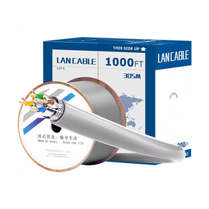 Câble <span class=keywords><strong>Ethernet</strong></span> SIPU pour caméra CCTV, 305 m, 4 paires, câbles réseau UTP, câble Cat6, fournisseur chinois - Product Image 1