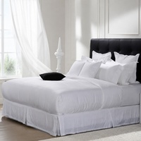 Juego de Ropa de Cama de 4 Piezas de Viscosa de Bambú Hecho a Medida, Color Sólido, Funda de Edredón y Fundas de Almohada, Cotización al por Mayor Directo de Fábrica
