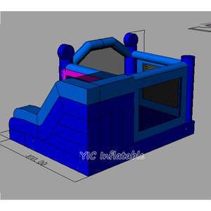 Château <span class=keywords><strong>gonflable</strong></span> combiné robuste Frozen Bounce House pour fêtes d'enfants et divertissement commercial - Product Image 5