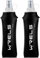 Bouteille d'eau souple pliable en TPU sans BPA, anti-fuite, personnalisable, type pression, 150 ml, 250 ml, 500 ml, pour le sport, vente en gros