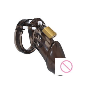 プレミアム男性貞操帯 BDSMツール プラスチック製鳥かご 誘惑と拒絶 健康管理 大人向け商品 - Product Image 4