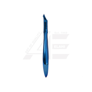 Pinzas para cutículas de titanio azul, cortaúñas, removedor de cutículas de acero inoxidable hecho a mano, forma cónica para el cuidado de las uñas, dedos - Product Image 5