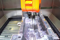 Centre d'usinage à pont à commande numérique automatique à grande taille GMB2530LX, usinage de pièces de taille moyenne, haute précision, 5 axes