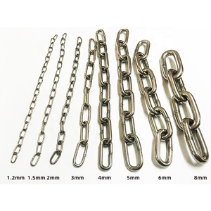 <span class=keywords><strong>Cadena</strong></span> de <span class=keywords><strong>Acero</strong></span> <span class=keywords><strong>Inoxidable</strong></span> Soldada al por Mayor a Precio de Fábrica, Grado 304, 2.5 mm, Altamente Pulida, <span class=keywords><strong>Cadena</strong></span> de Transmisión - Product Image 3
