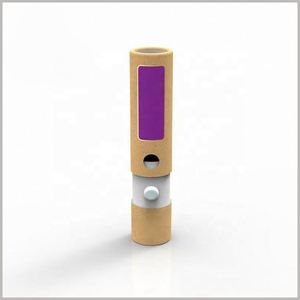 Custom Printing Packaging Paper <b>Box</b> Round Paper Tube With Child Proof Resistant Button Paper Cartridge Tube - Product Image 6