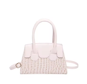 Bolso de mujer de primera calidad con patrón de cocodrilo, mini bolso bandolera de cuero, bolso tote de diseñador para mujer. - Product Image 6