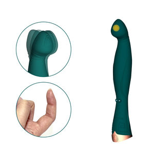 Fingerbewegungen Magie Männlich Weiblich Masturbation G-Punkt Klitoris-Vibrator schwarz Erwachsenen-Sex Silikon wiederaufladbarer Vibrator - Product Image 1
