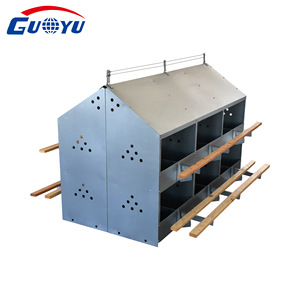 Nueva gallinera para <span class=keywords><strong>gallinas</strong></span> ponedoras, casa de cría para pollos con 12/24 cajas - Product Image 1