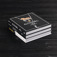 Les séries noires, blanches et grises peuvent lire des livres de décoration, un café, une étude, un hôtel, une table basse, des livres de décoration pour la maison