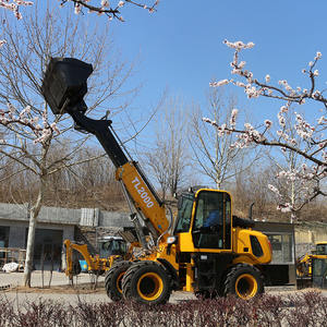 TL2000 2 Ton Telescopic Wheel <span class=keywords><strong>Loader</strong></span> Mesin Diesel Tinggi Angkat 4500mm Daya 65KW 4x4 <span class=keywords><strong>ATV</strong></span> Articulating Mini Boom <span class=keywords><strong>Loader</strong></span> - Product Image 5