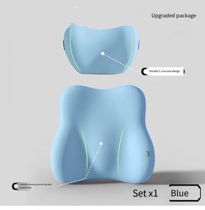 Reposacabezas del <span class=keywords><strong>asiento</strong></span> del automóvil, almohada de soporte para el cuello, soporte de cintura para el <span class=keywords><strong>respaldo</strong></span> del <span class=keywords><strong>asiento</strong></span> del <span class=keywords><strong>conductor</strong></span> - Product Image 3
