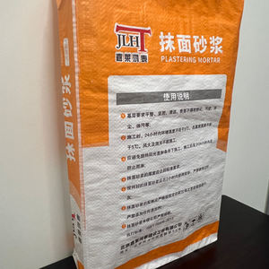 Sacs tissés par pp carrés durables du fond avec la conception unique pour l'expédition de mortier de gypse de <span class=keywords><strong>ciment</strong></span> - Product Image 6