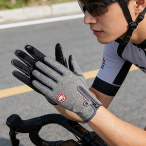 Guantes de Ciclismo de Invierno, Resistentes al Viento, Cálidos, para Correr, con Pantalla Táctil, para Bicicleta, Motocicleta - Product Image 3