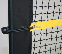 Filet de rebond portable personnalisable en usine 3,6*2M/1,83*2M pour le tennis, le baseball, le squash, le pickleball - Entraînement de frappe en extérieur et en intérieur