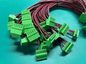 Assemblaggio di cablaggio elettronico personalizzato 3.5/3.81 morsettiera in PVC Ferrule terminale cablaggio Plug-in morsettiera - Product Image 3