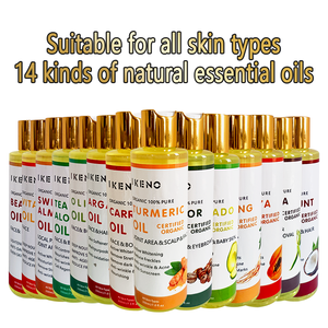 Aceite esencial de masaje de ricino para pestañas, cejas, cuero cabelludo, aceite de masaje hidratante nutritivo al por mayor - Product Image 4