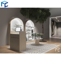 Rak pajangan furnitur toko bunga kustom peralatan toko bunga