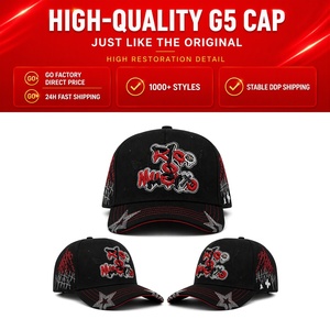 Bán buôn mũ G5 Gorras 31, mũ bóng chày thể thao cao cấp chất liệu cotton, dịch vụ thiết kế tùy chỉnh, hộp đựng chính hãng. - Product Image 1