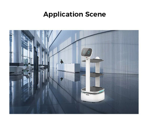Nuevo Robot de Reparto de Comida para Hoteles y Restaurantes, Robot Inteligente de Autoservicio - Product Image 5