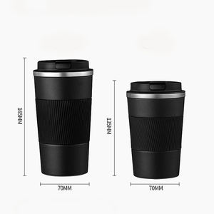 최고 판매 대량 스테인레스 스틸 진공 절연 커피 머그 텀블러 뚜껑과 빨대가있는 클래식 최고의 남자 플라스크 컵 - Product Image 6