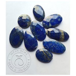 Wholesale Lot Natural <b>Lapis</b> <b>Lazuli</b> Faceted Pear Cut 20-40mm 7-12g Waxed/Oiled Blue Gemstone Jewelry Making <b>Rings</b> Loose Gemstones - Product Image 1