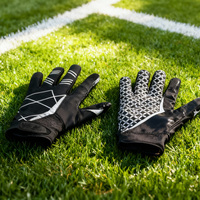 Gants de sport multi-usages en tissu, respirants, avec paume antidérapante, légers, avec sangle de poignet réglable, pour le sport
