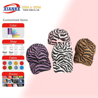 Gorra Trucker Unisex de Alta Calidad con Estampado de Leopardo, 6 Paneles, Bordada, Transpirable e Impermeable, Modelo XNKY OEM 2026