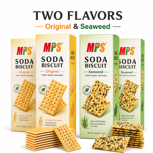 Galletas Halal Sin Azúcar, Bajas en Grasa, Crujientes, Tipo Soda Cracker, Suministro Directo de Fábrica, Venta al Por Mayor - Product Image 3