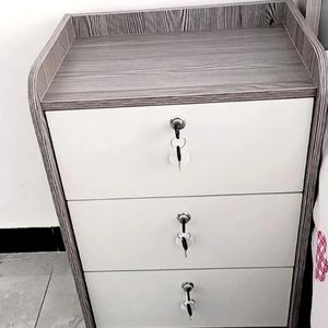 Mesa de Noche para Dormitorio, Gabinete Simple, Gabinete de Almacenamiento Multifuncional, Gabinete de Almacenamiento Estilo INS - Product Image 5